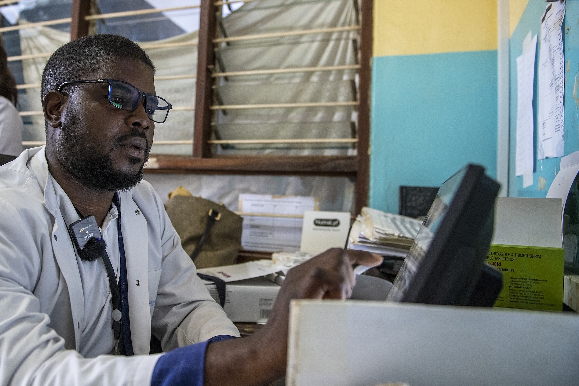 A medical practitioner 