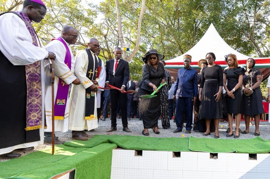 The burial rite of Raila Odinga