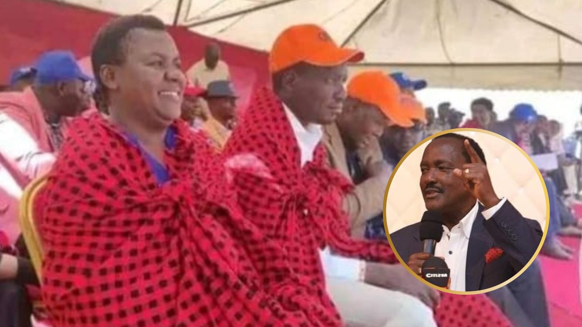 Simba Arati with Kisii Woman Representative Doris Donya