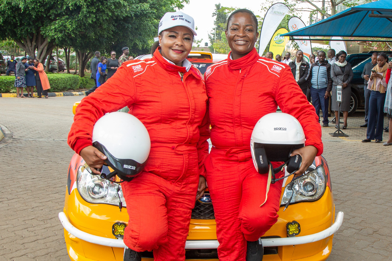 Queens of the Dust Pauline Sheghu and Linet Ayuko energised with millions from energy sector for WRC Safari Rally  