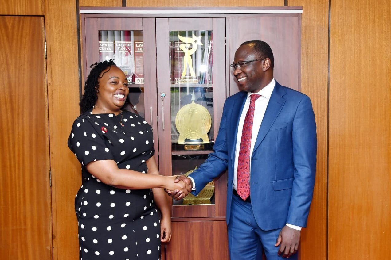 Erastus Edung Ethekon with Agnes Kalekye