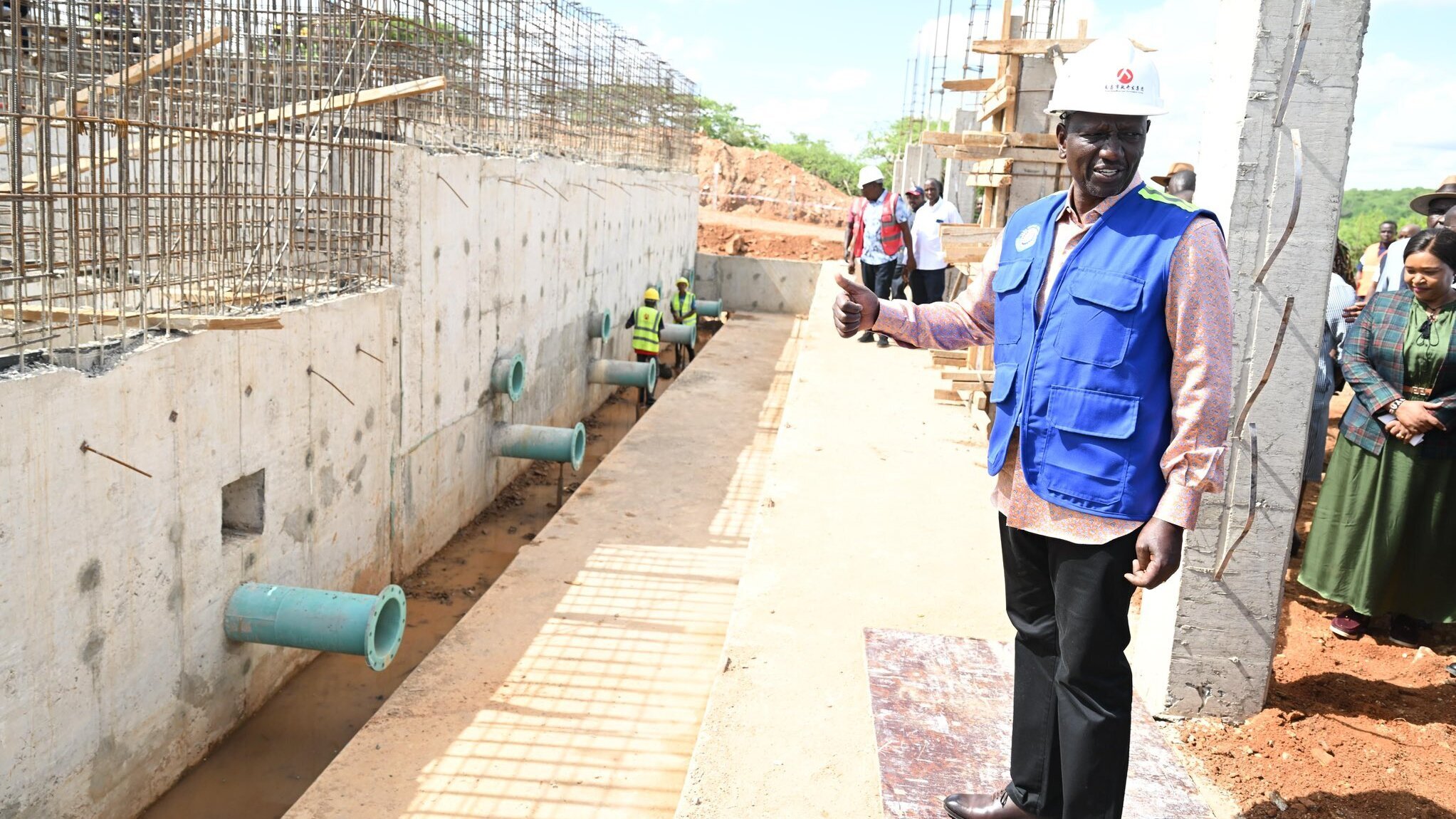 President William Ruto in Embu