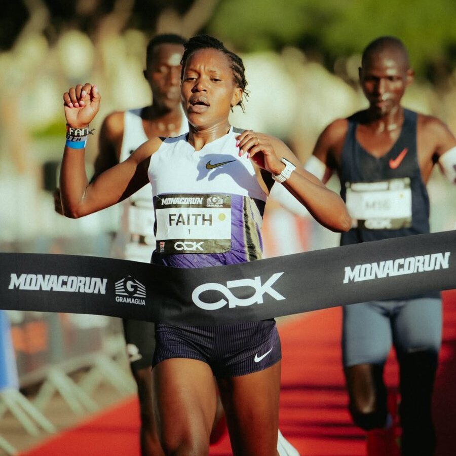 Faith Kipyegon, delivered a commanding performance in her first-ever 10 kilometres race, winning in 29 minutes and 47 seconds on the roads of Monaco on Sunday, February 15, 2026.