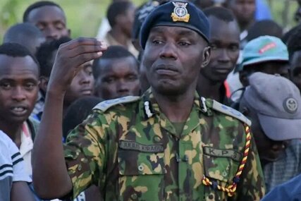 Baringo County Commander Julius Kiragu