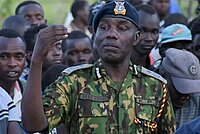 Baringo County Commander Julius Kiragu