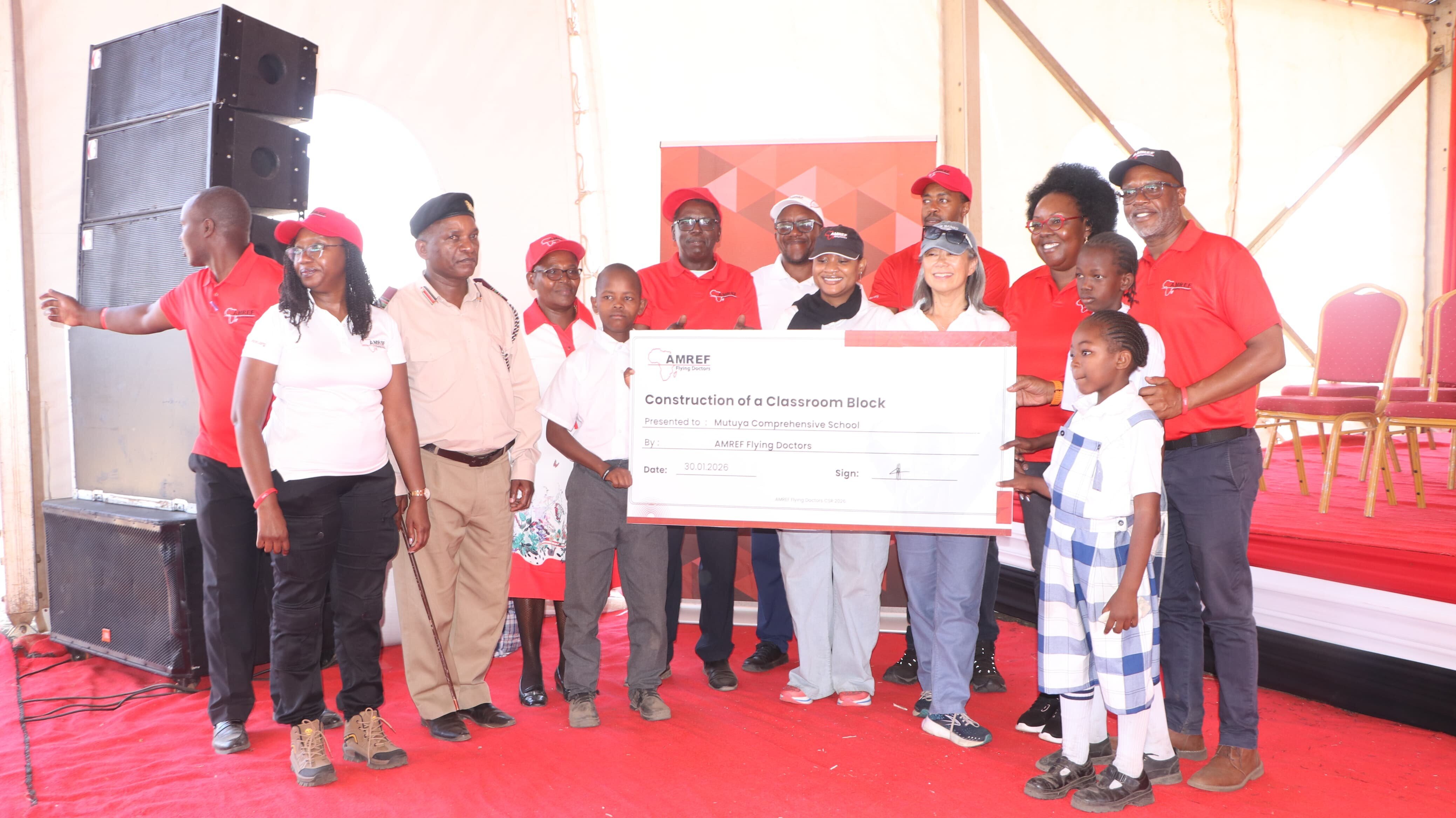 AMREF Flying Doctors leads major CSR drive in Mwihoko