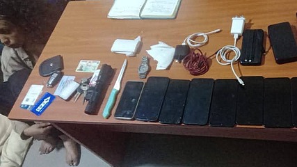 Rescue of a kidnapped man in Thindigua