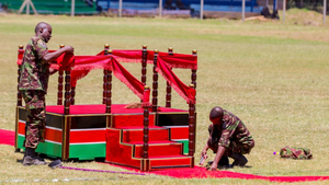 Military personnel at Kabiru-ini