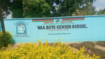 Waa Boys Senior School in Kwale County