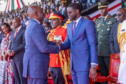 Ruto na Bassirou Diomaye Faye