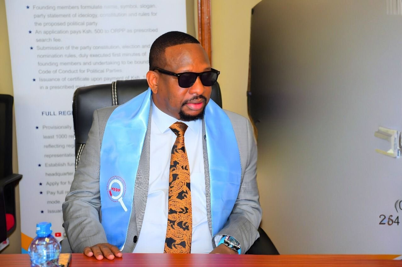 NEDP Party Leader Mike Sonko