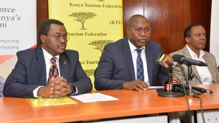 Kenya Tourism Federation Chairperson Fred Odek