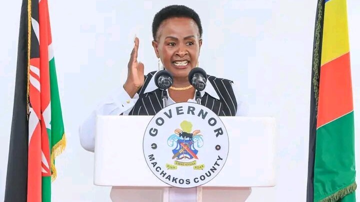 Machakos Governor Wavinya Ndeti