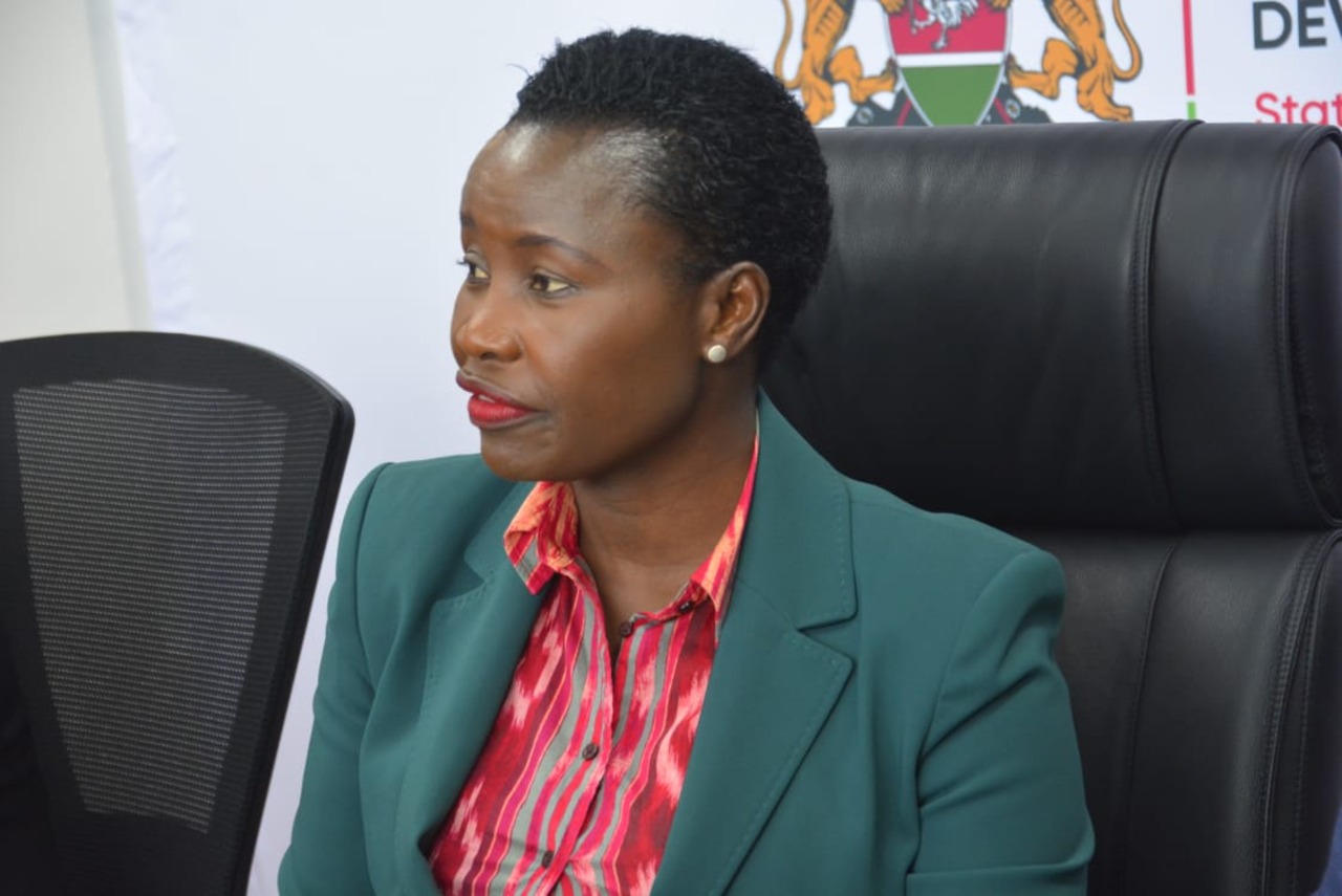 Principal Secretary for Micro, Small and Medium Enterprises Development Susan Mang’eni 