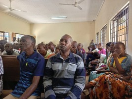Controversial preacher Paul Mackenzie together with his co-accused in court.