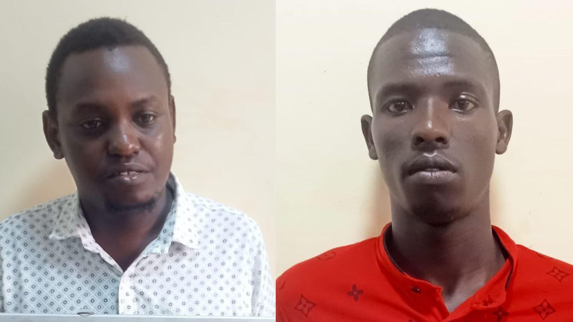 Pius Kang'ethe and Julius Muthomi