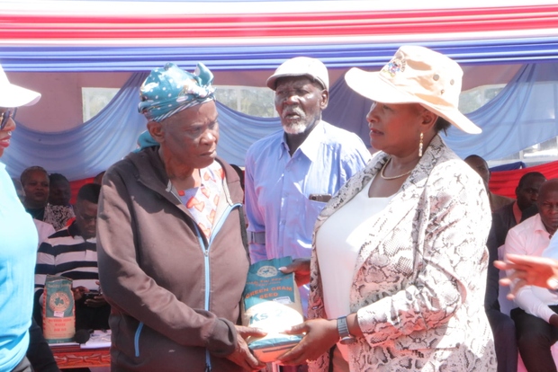 Maize seed distribution project in Machakos
