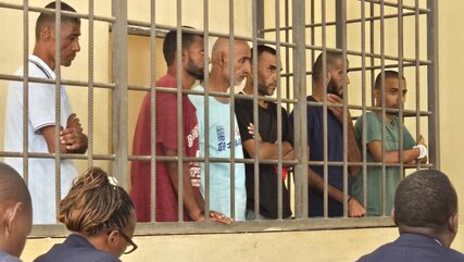 Six Iranian nationals in court