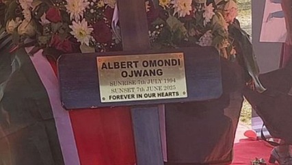 Albert Ojwang burial 