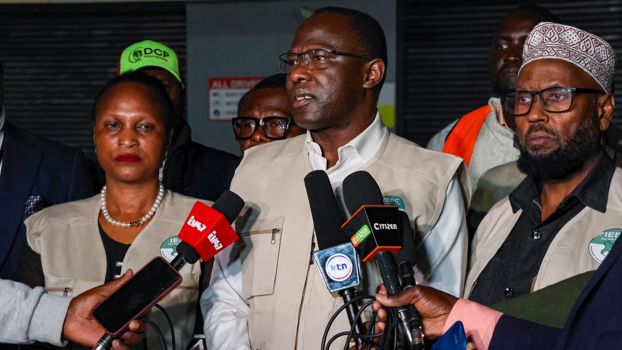 IEBC chairperson Erastus Ethekon