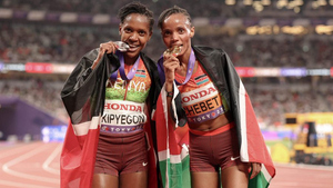 Beatrice Chebet and Faith Kipyegon