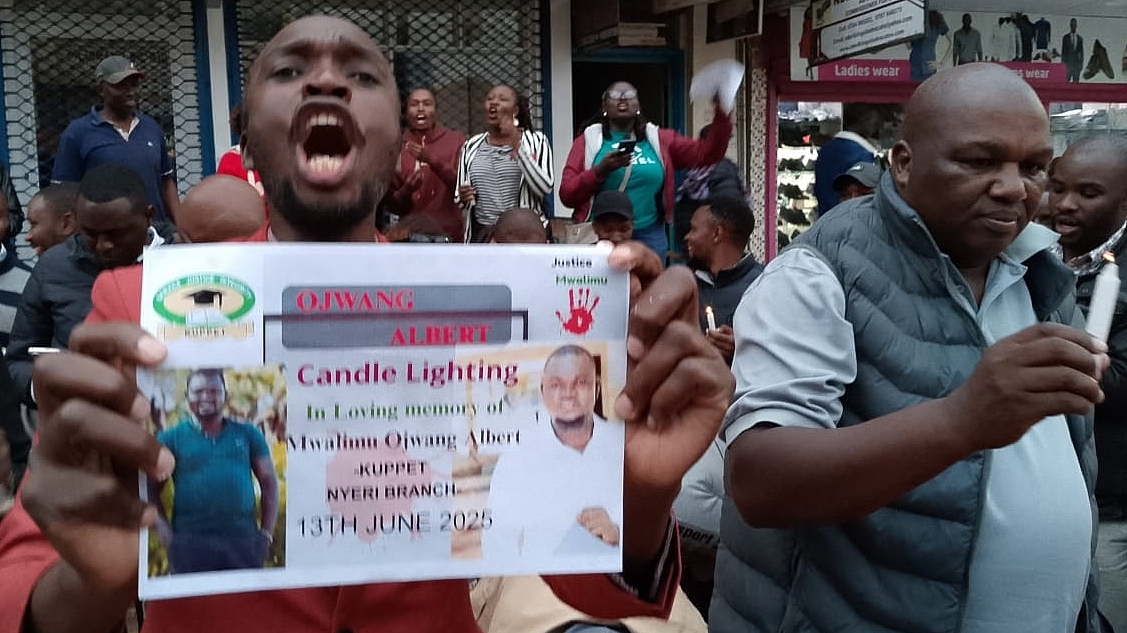 Candlelight vigil
