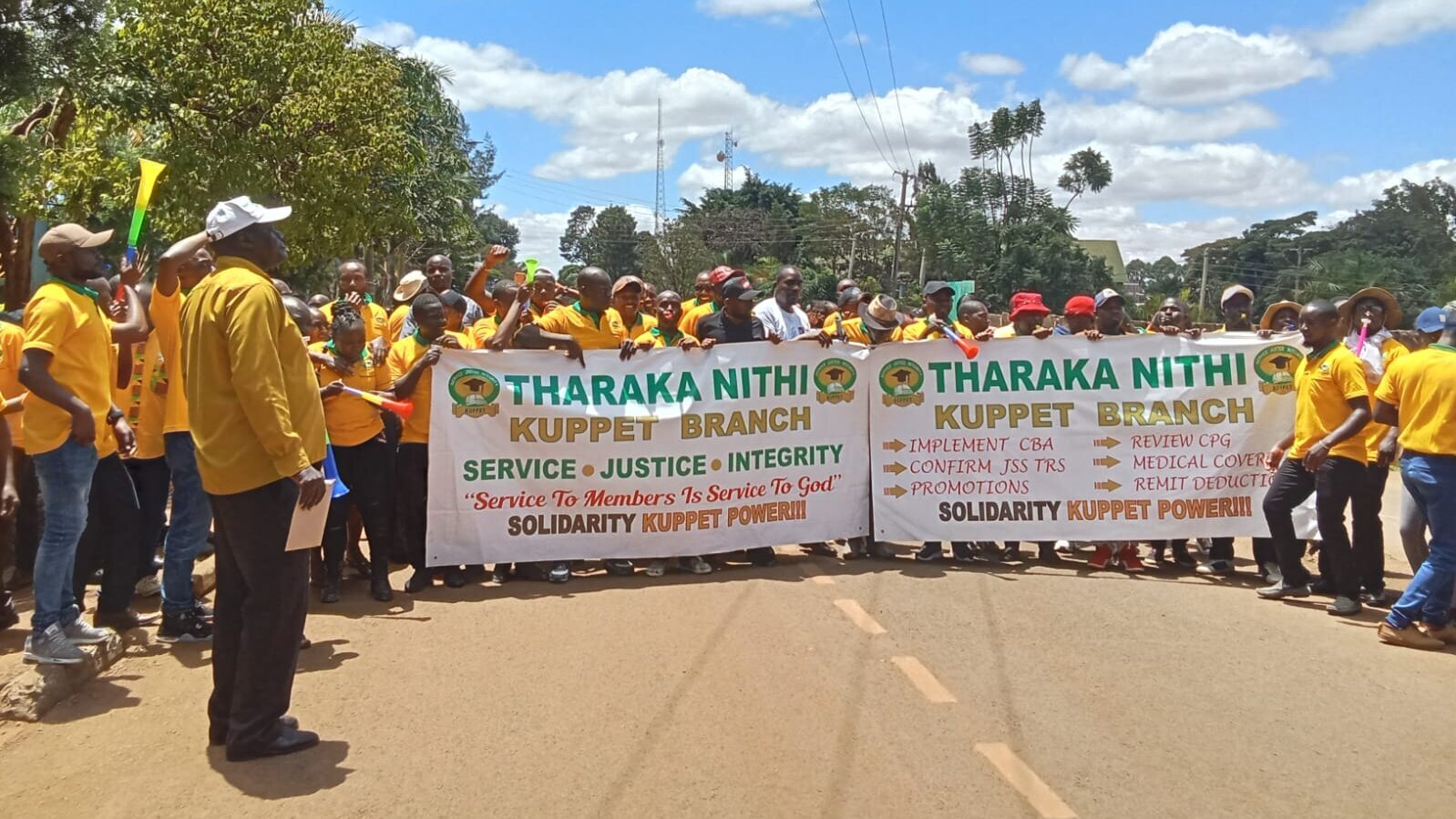 Kuppet members in Tharaka Nithi