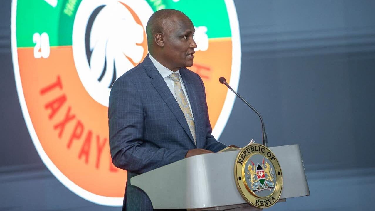 National Treasury CS John Mbadi