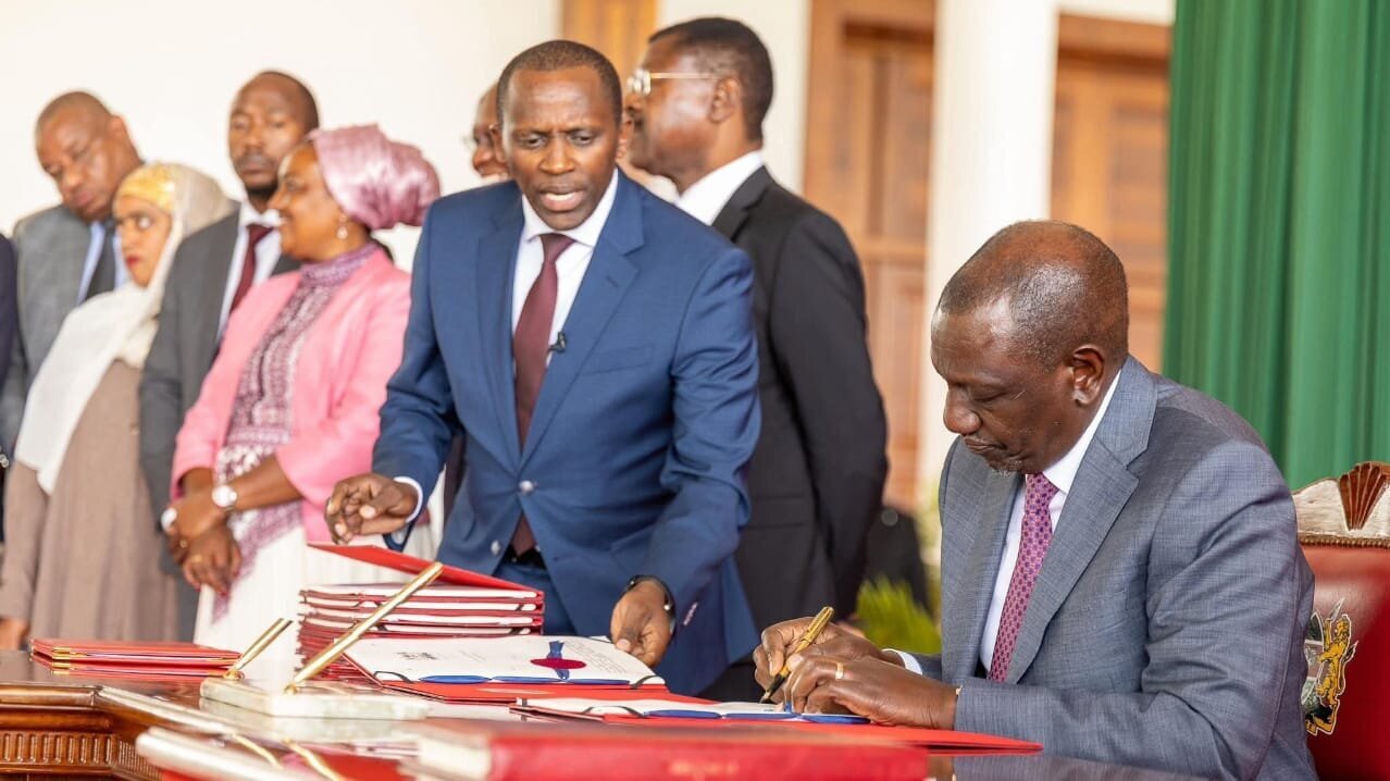gambling control President William Ruto assenting to the Gambling Control Bill
