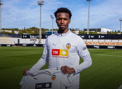 Amos Wanjala joins Valencia "B" team, known as VCF Mestalla
