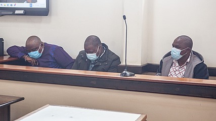 Suspects in court