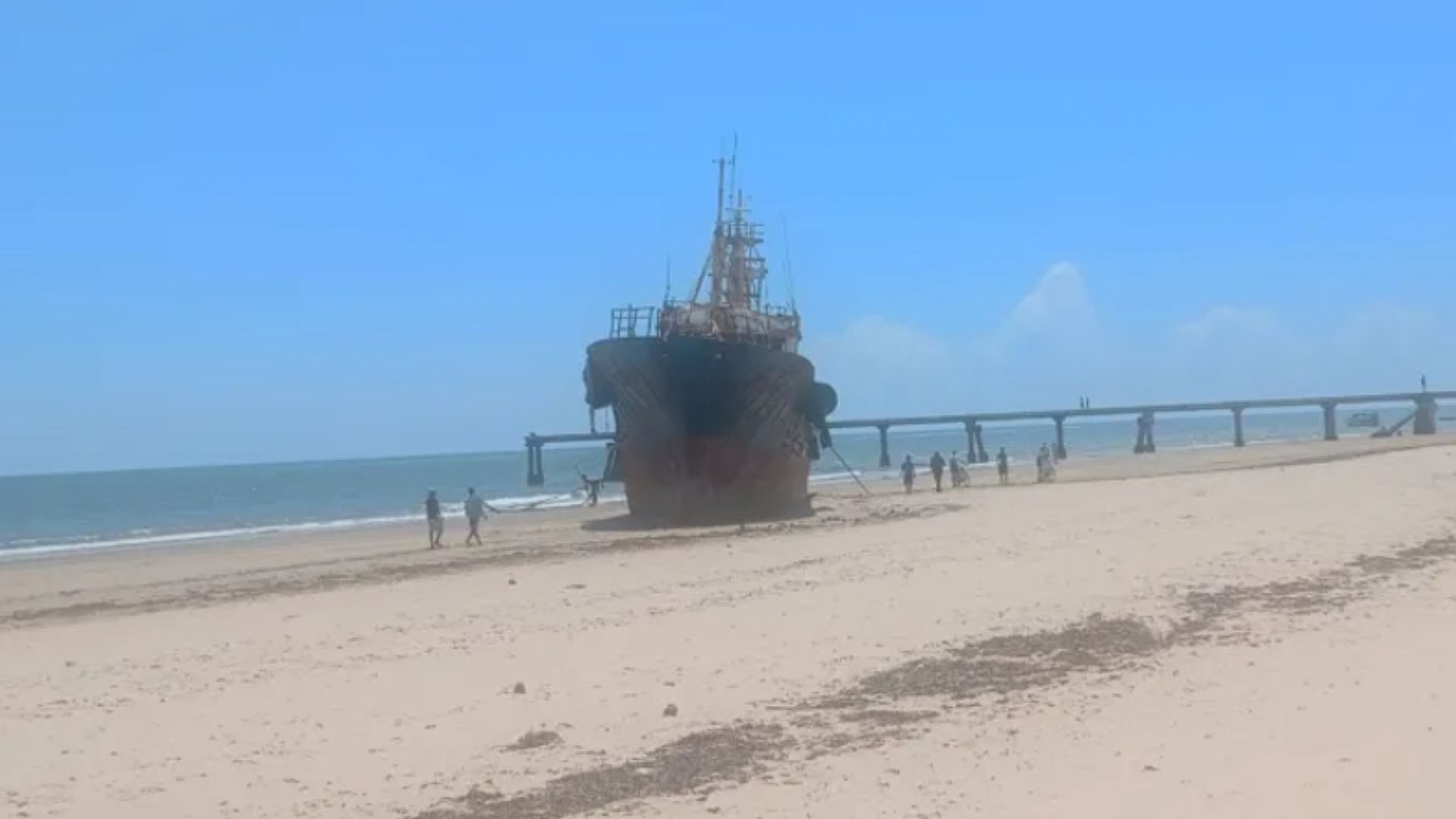 abandoned ship