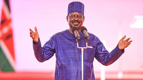 ODM Leader Raila Odinga