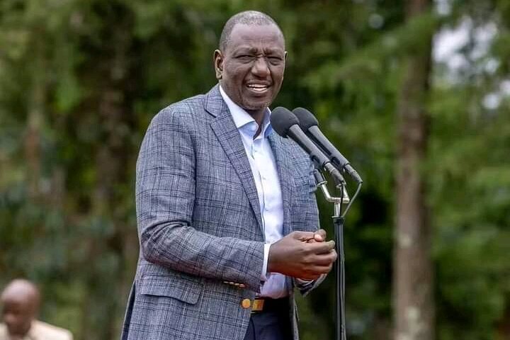 President William Ruto speaks at Kapng'etik AIC Church 