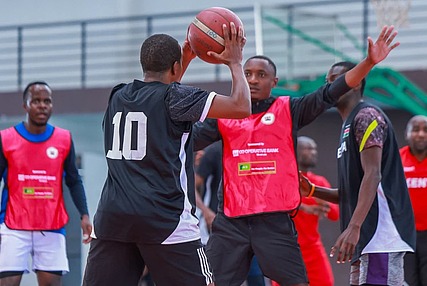 Parliamentary staff participating in sports