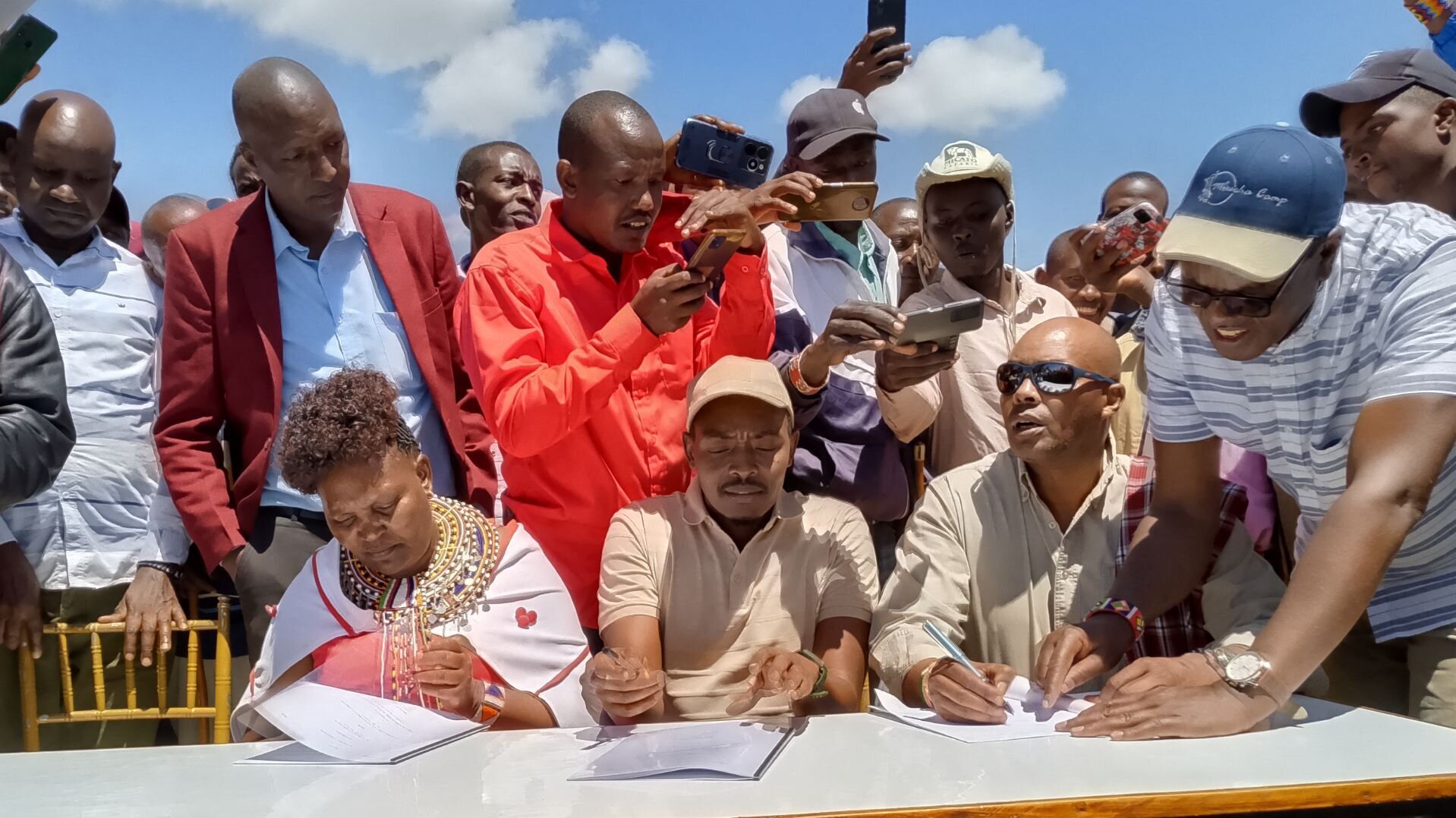 Members of the Il Ngwesi Community Land Management Board