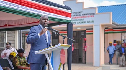 Cabinet Secretary for Interior and National Administration Kipchumba Murkomen