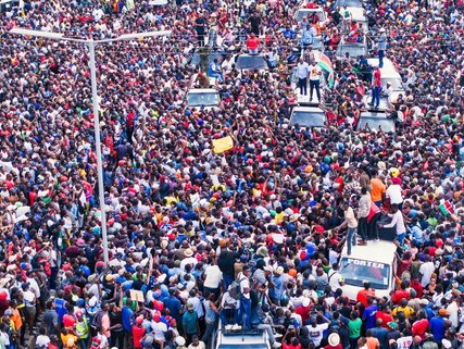 Teargas hits Sifuna’s Linda Mwananchi rally in Kitengela