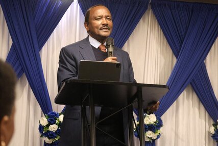 Kalonzo Musyoka in Washington, D.C., US
