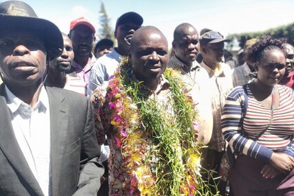 Kipkenyo ward MCA David Kimeli Leting