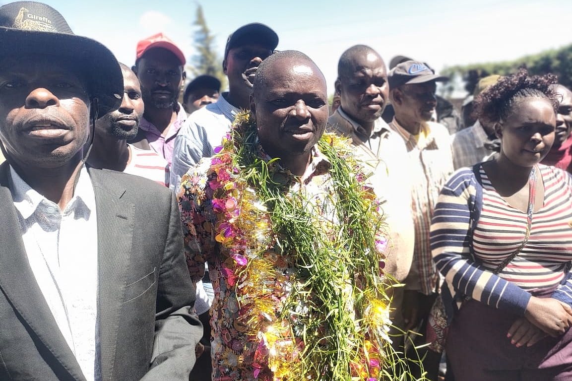 Kipkenyo ward MCA David Kimeli Leting