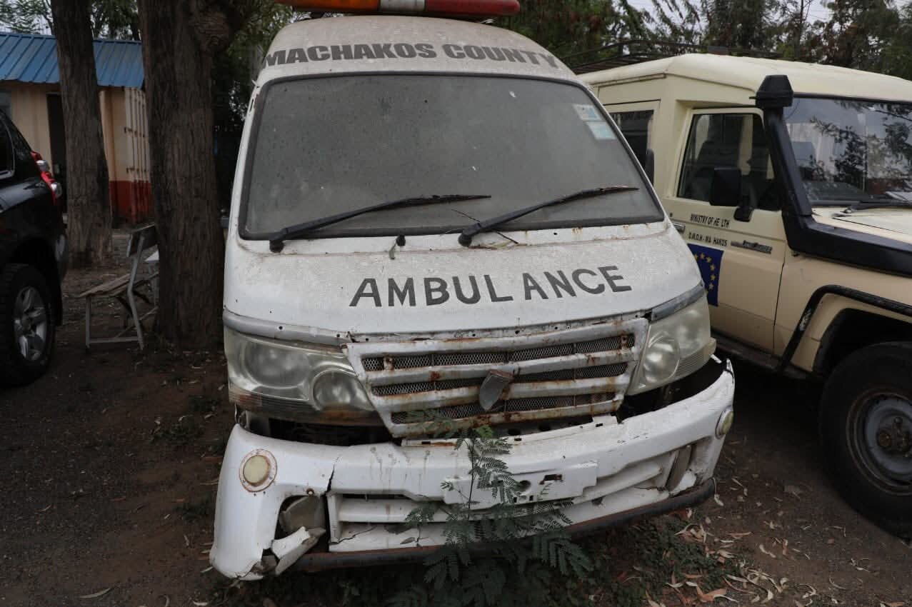 An ambulance