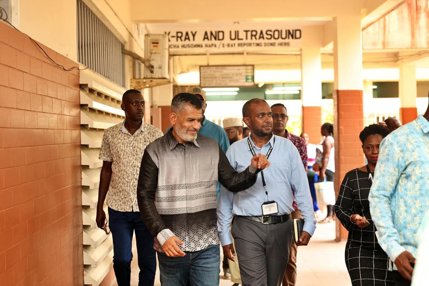 Governor Abdulswamad Nassir tours the Coast Provincial General Referal Hospital 
