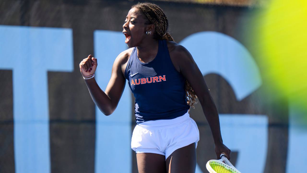 Tennis star Angella Okutoyi.