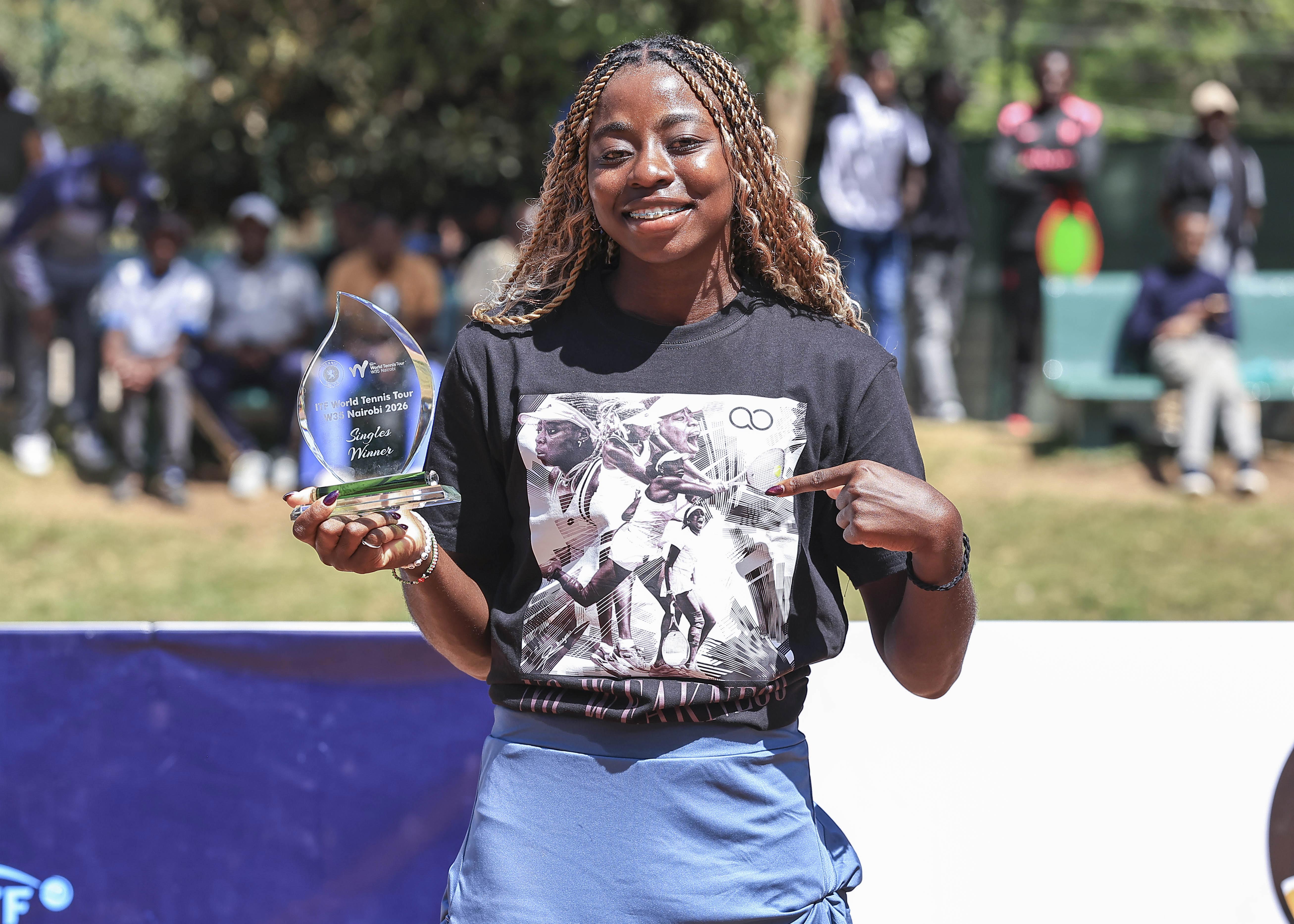 Kenya’s Angella Okutoyi 