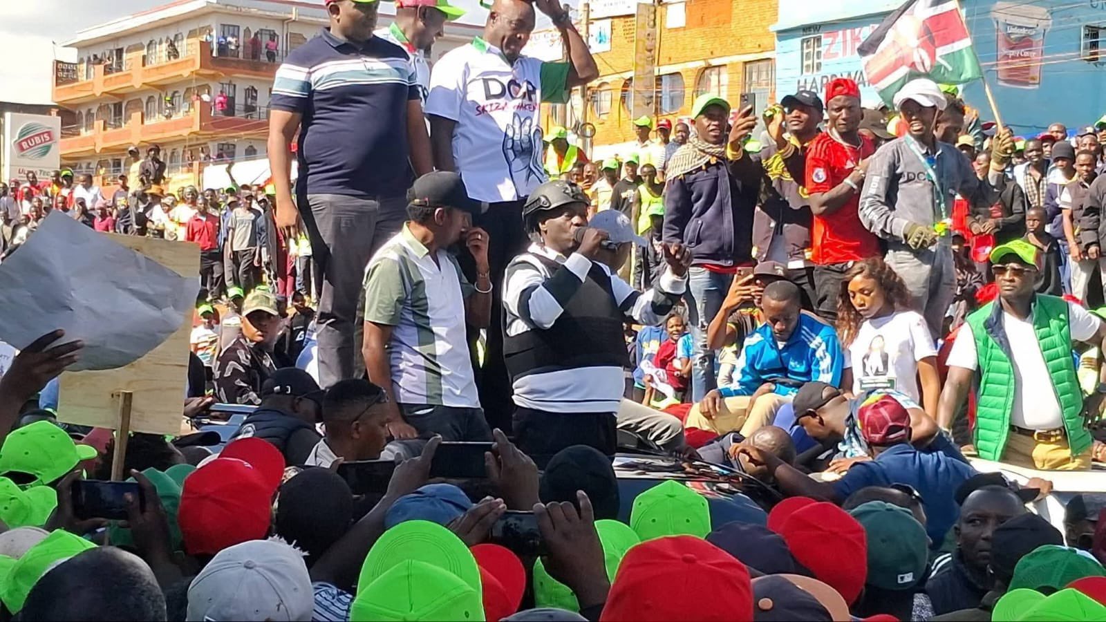 Teargas, gunshots rock Kikuyu rally as Gachagua clashes with Ichung’wah