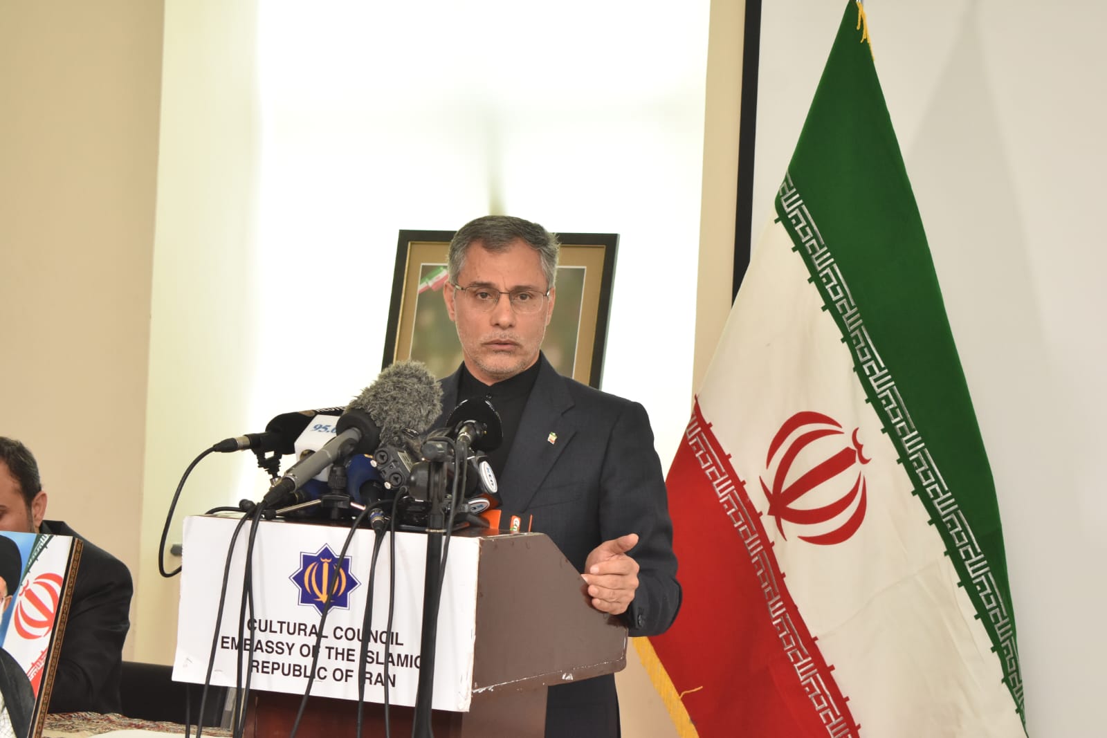 The Iranian Ambassador to Kenya, Ali Gholampour