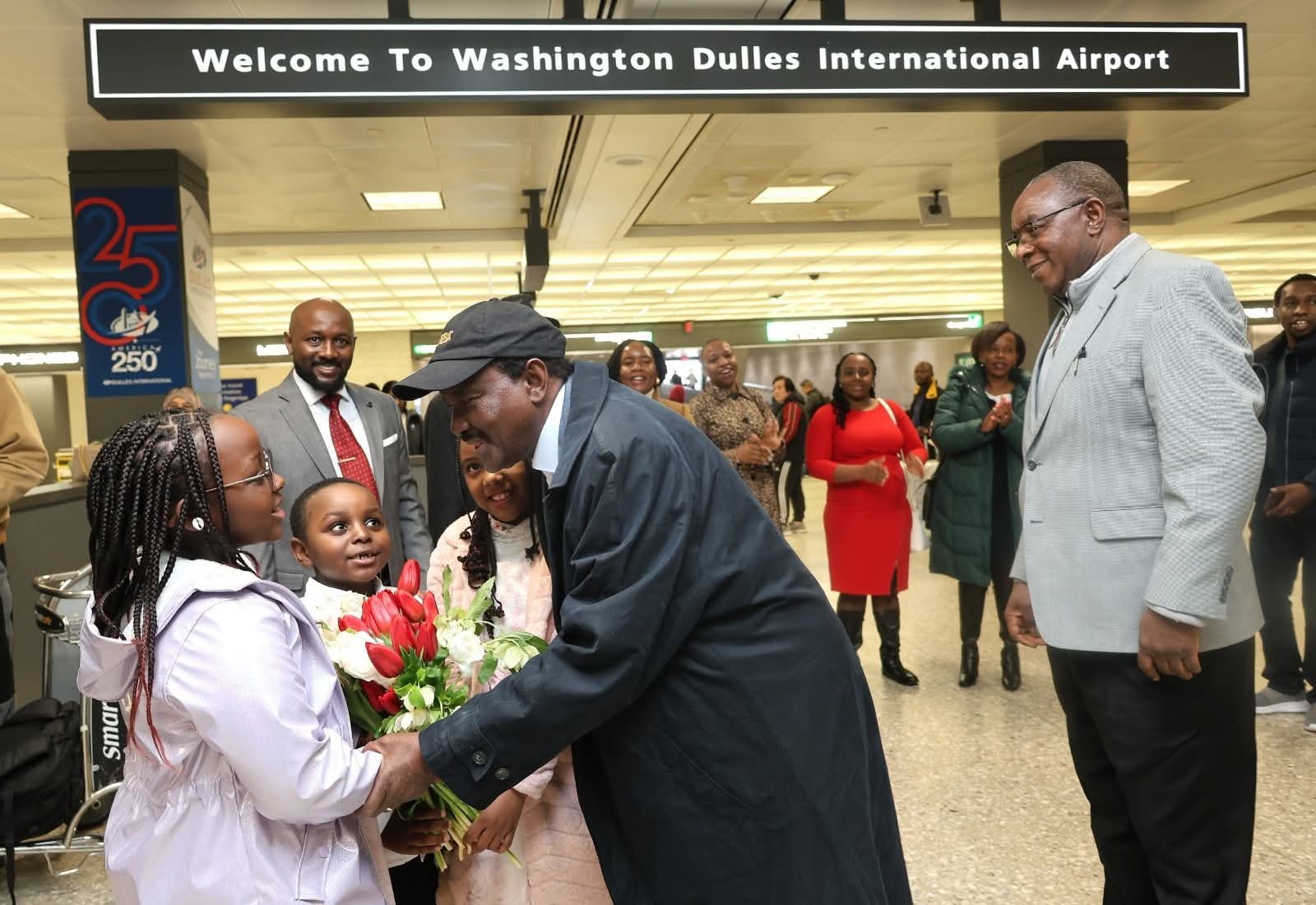 Kalonzo in the US