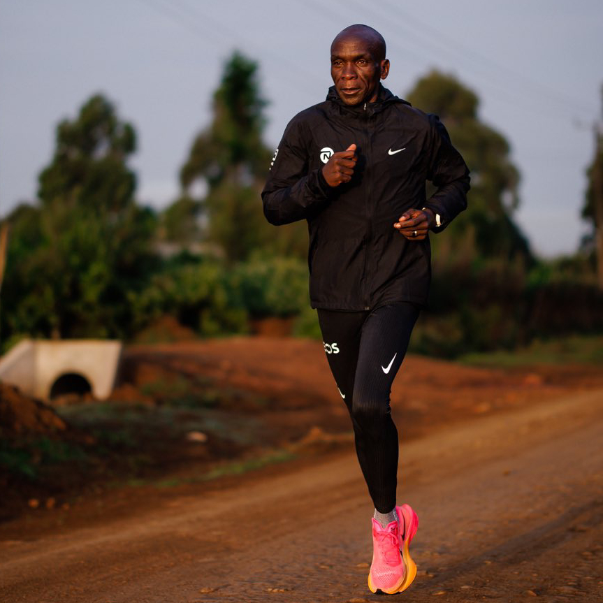 Two-time Olympic champion Eliud Kipchoge