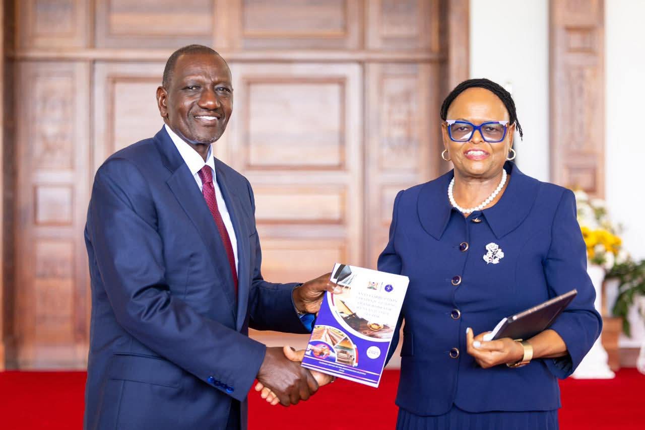 President Ruto with CJ Martha Koome